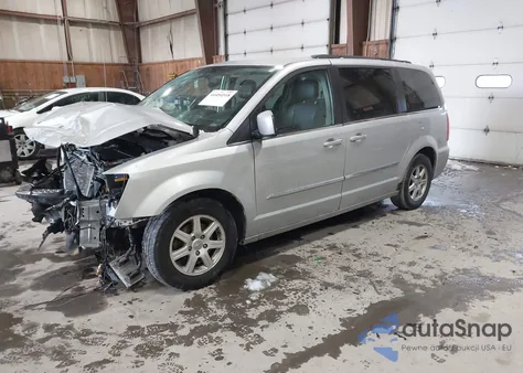 2012 Chrysler Town & Country Touring из США, поврежденный, VIN 2C4RC1BG4CR337246